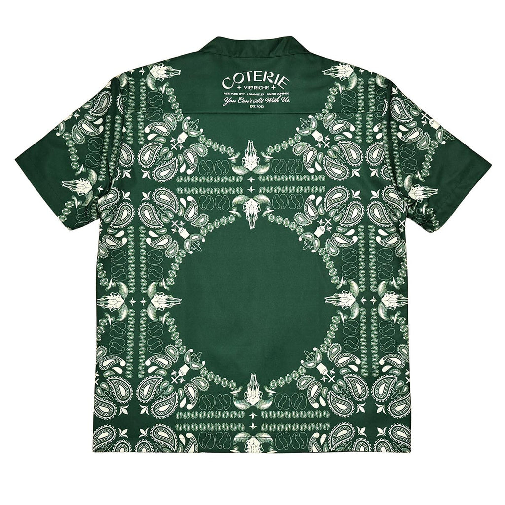 Paisley reversible woven