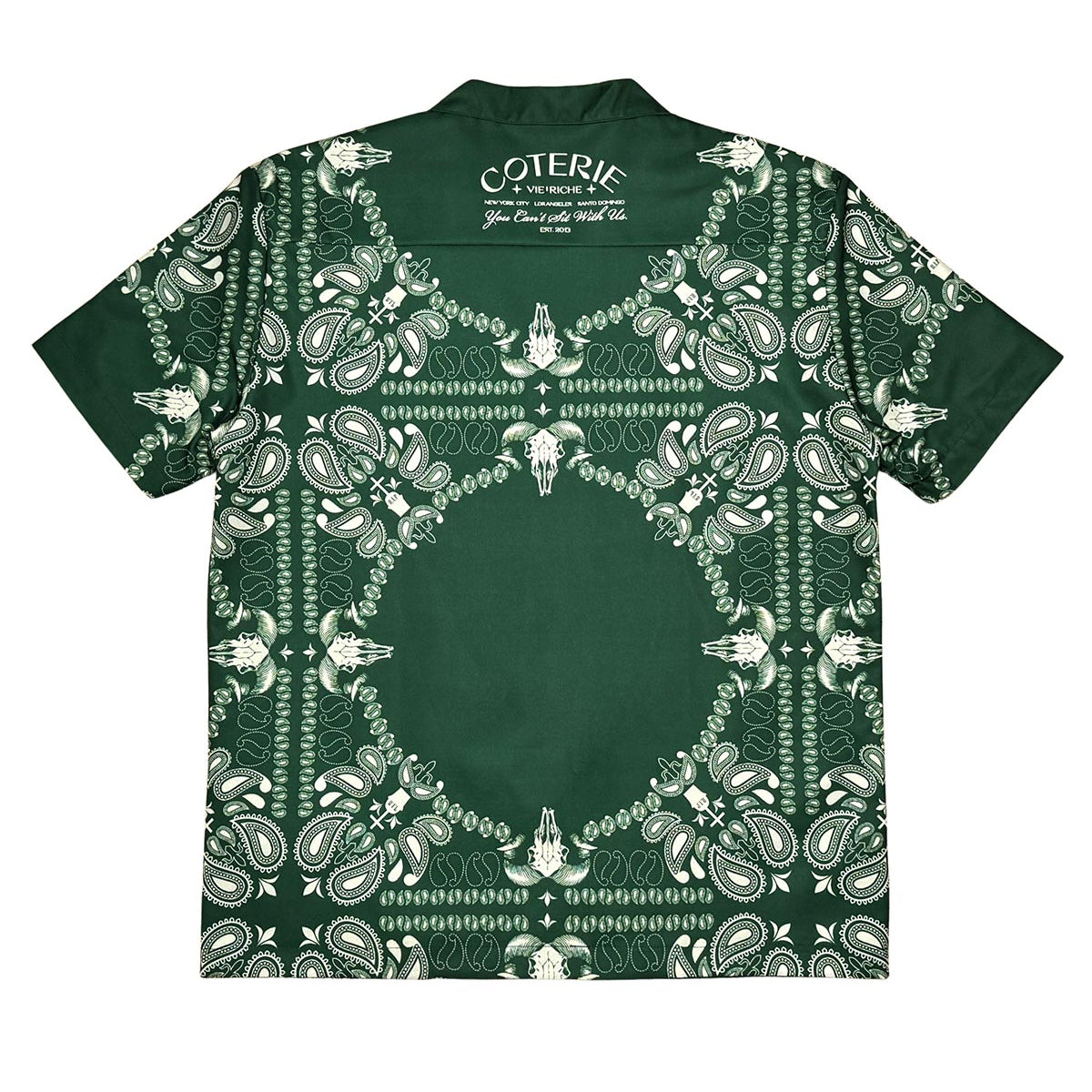 Paisley reversible woven