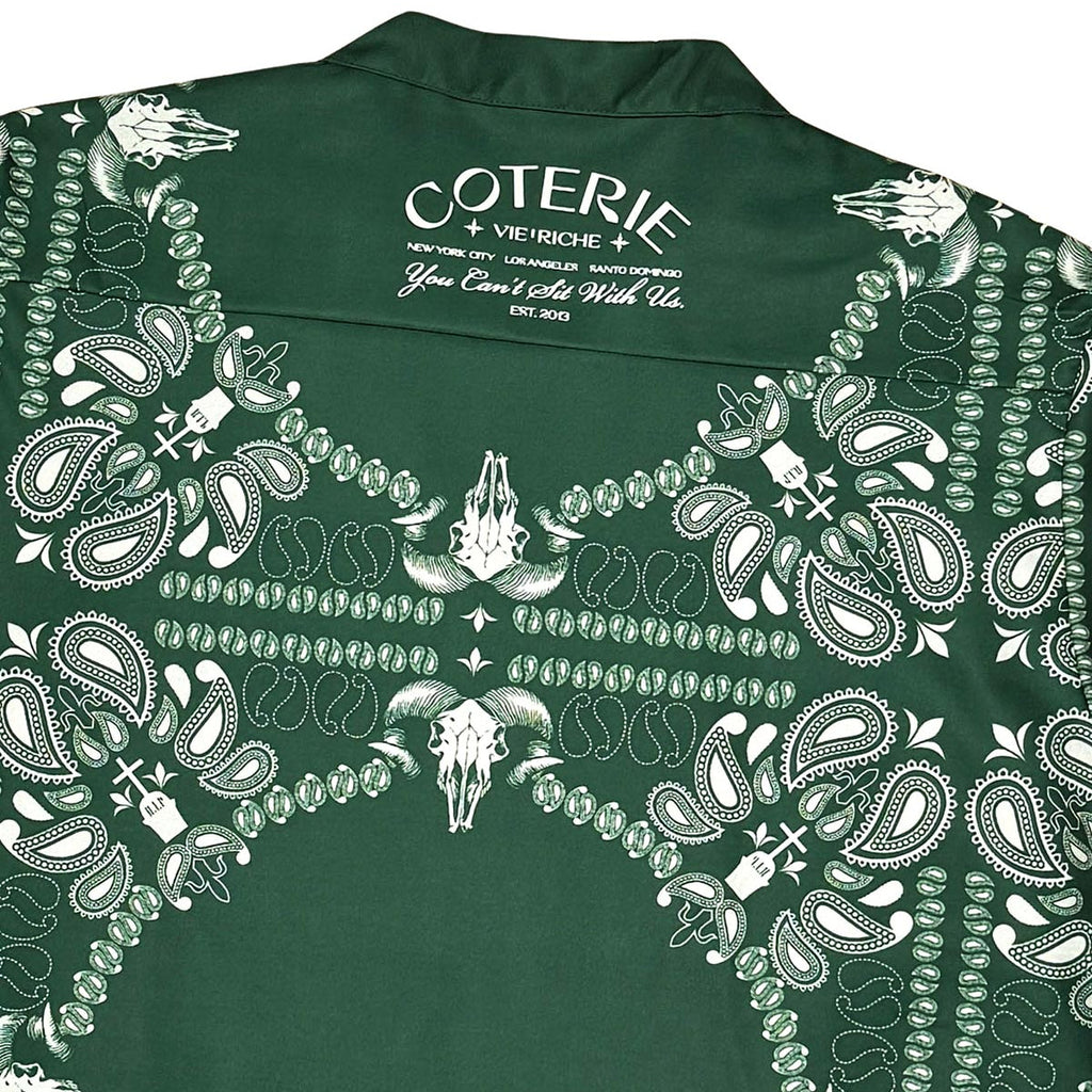 Paisley reversible woven