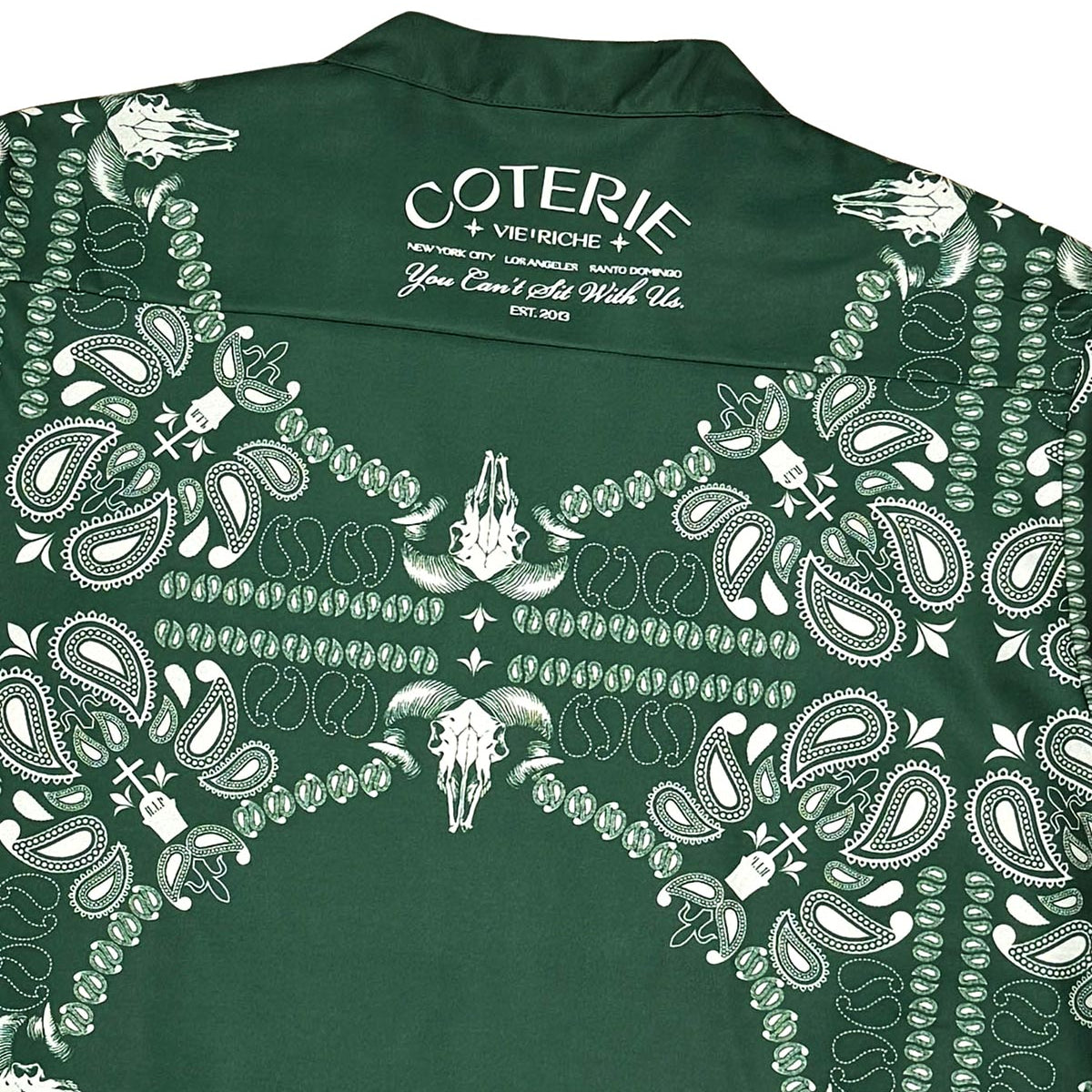 Paisley reversible woven