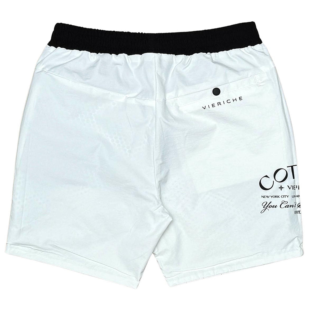 Retro beauty reversible short