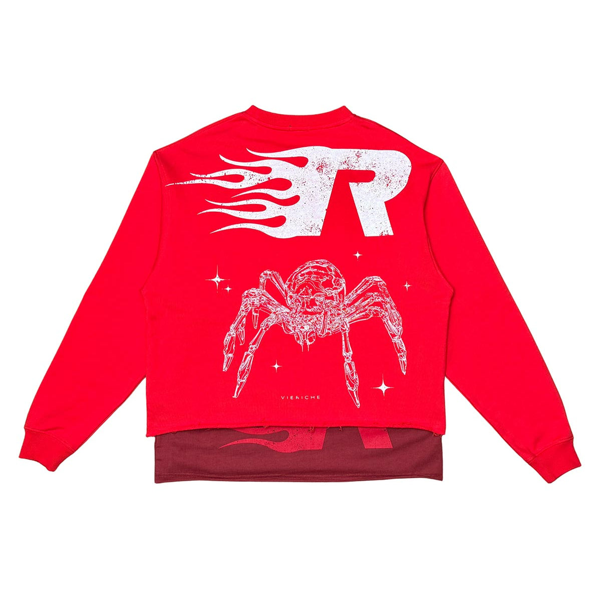 Venom cropped crew/tee 2pc combo