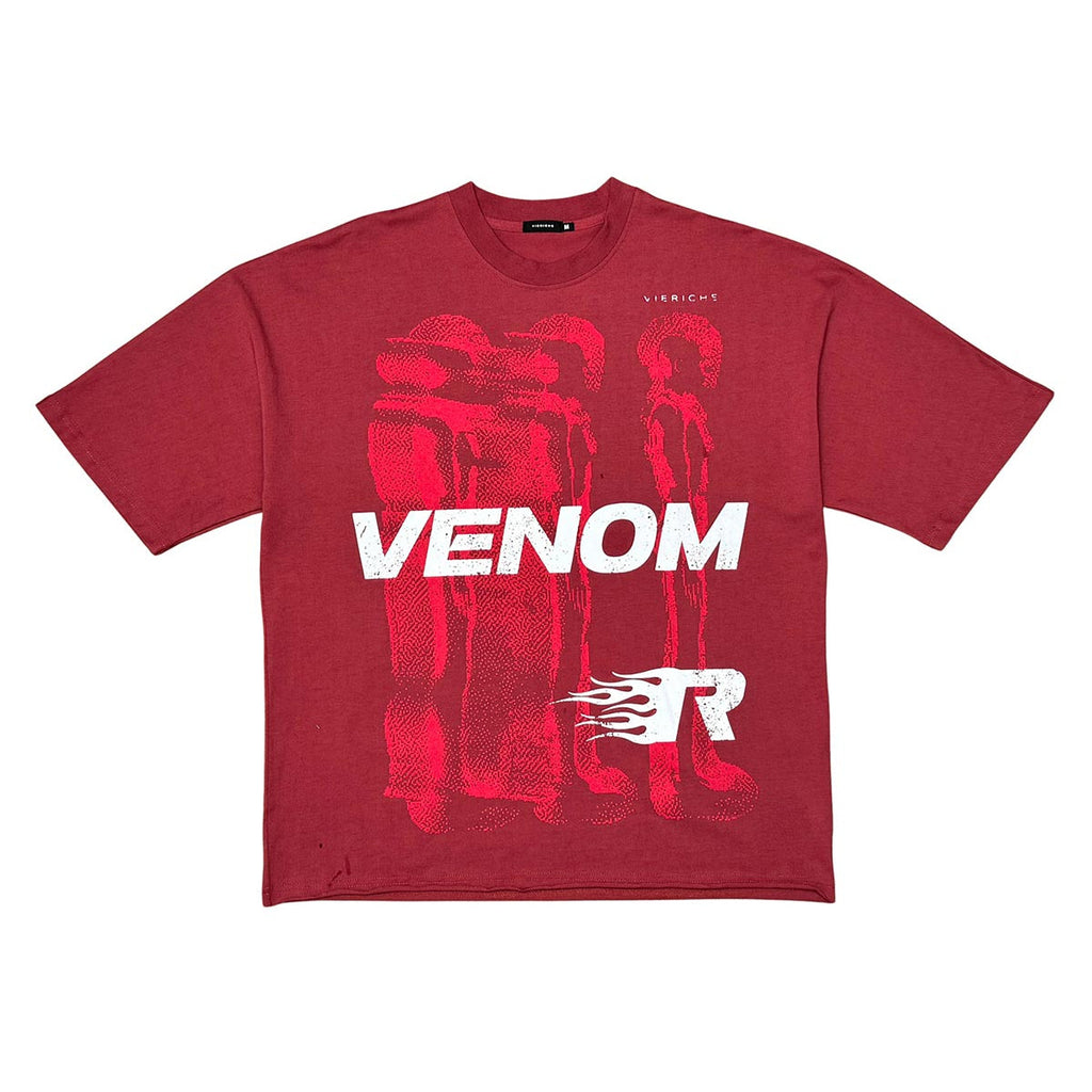 Venom cropped crew/tee 2pc combo