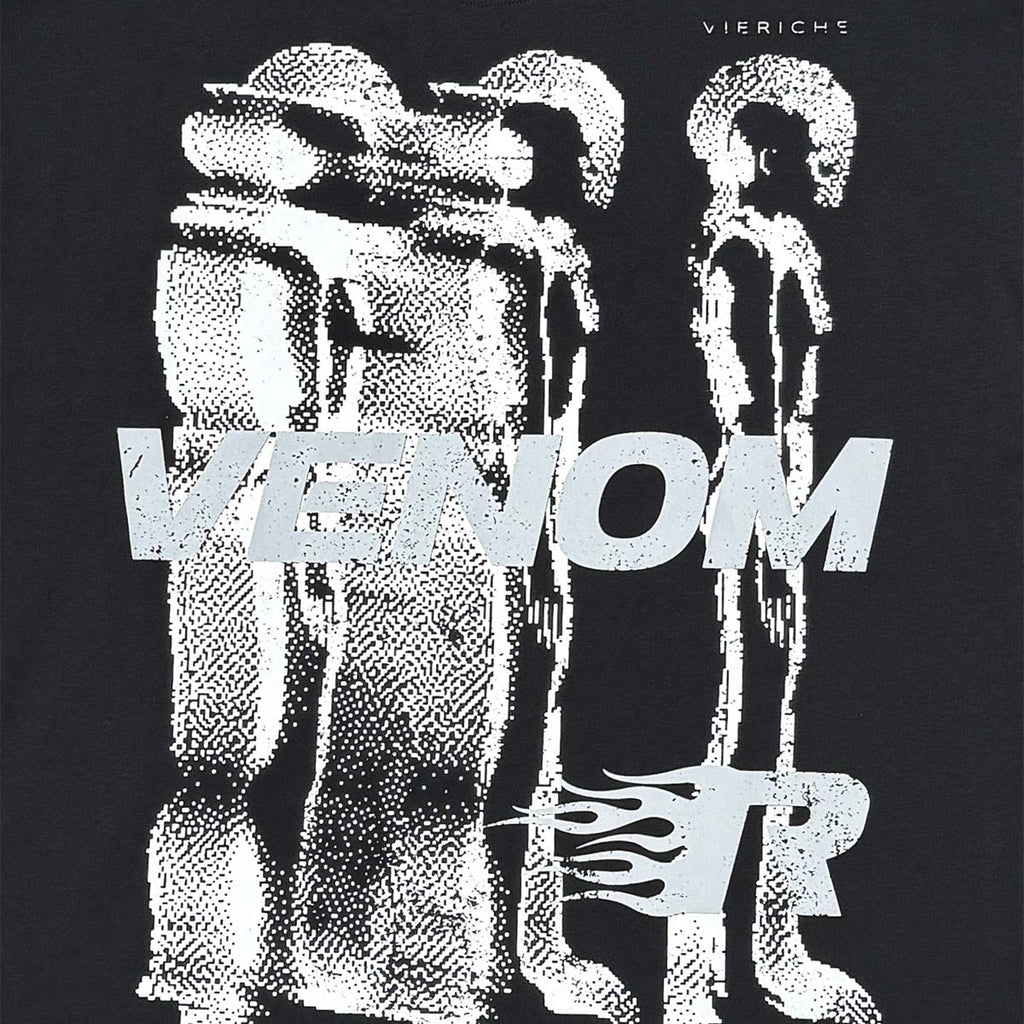 Venom cropped crew/tee 2pc combo