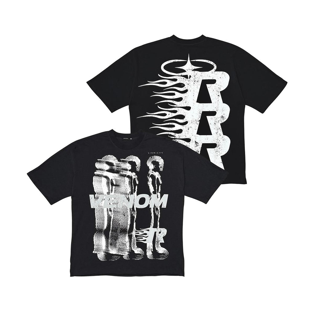 Venom cropped crew/tee 2pc combo