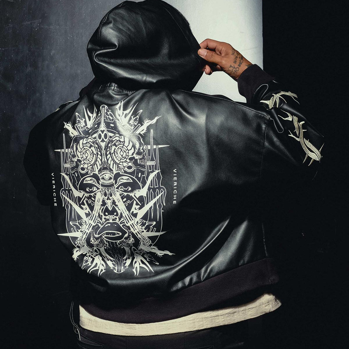 Thorned crown hoodie