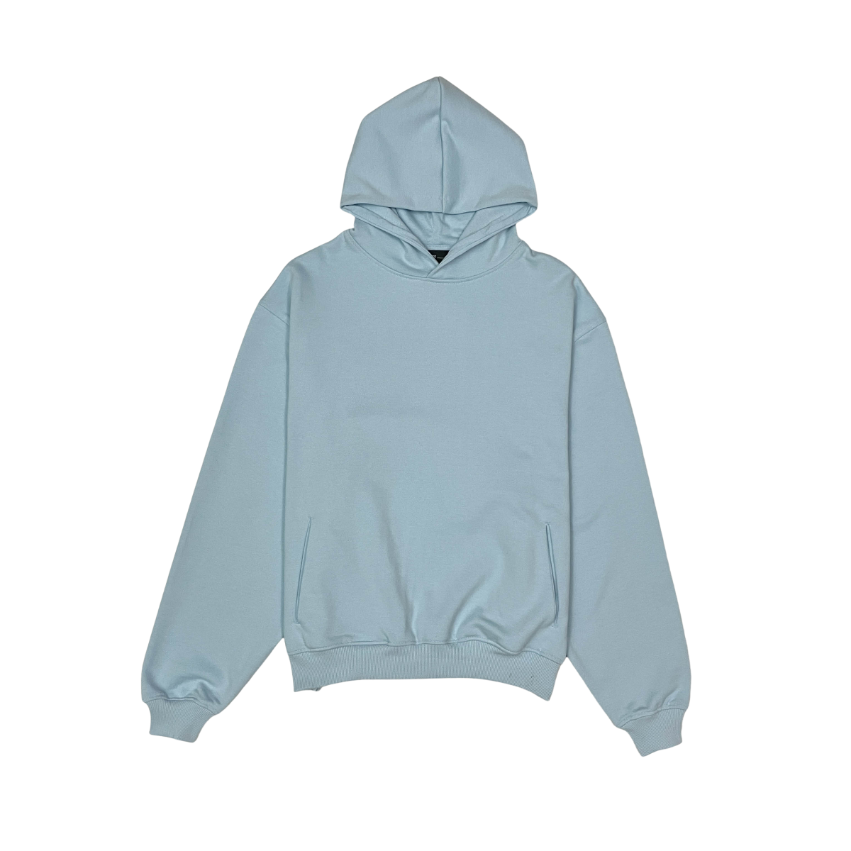 French terry drop shoulder hoodie