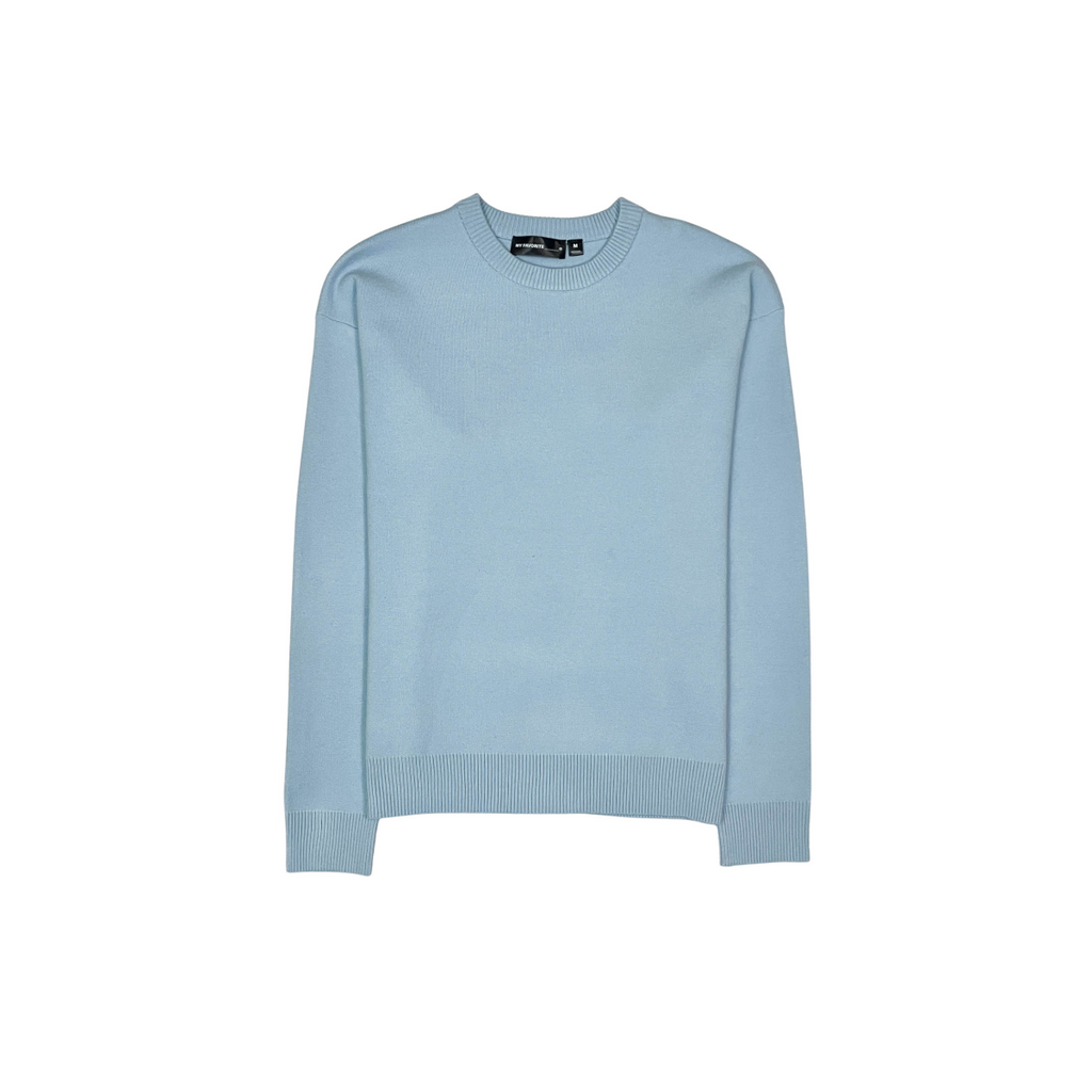 Viscos poly double knit sweater
