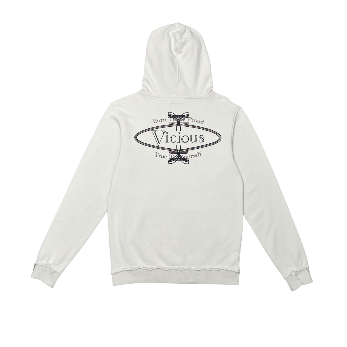True to yourself vintage hoodie