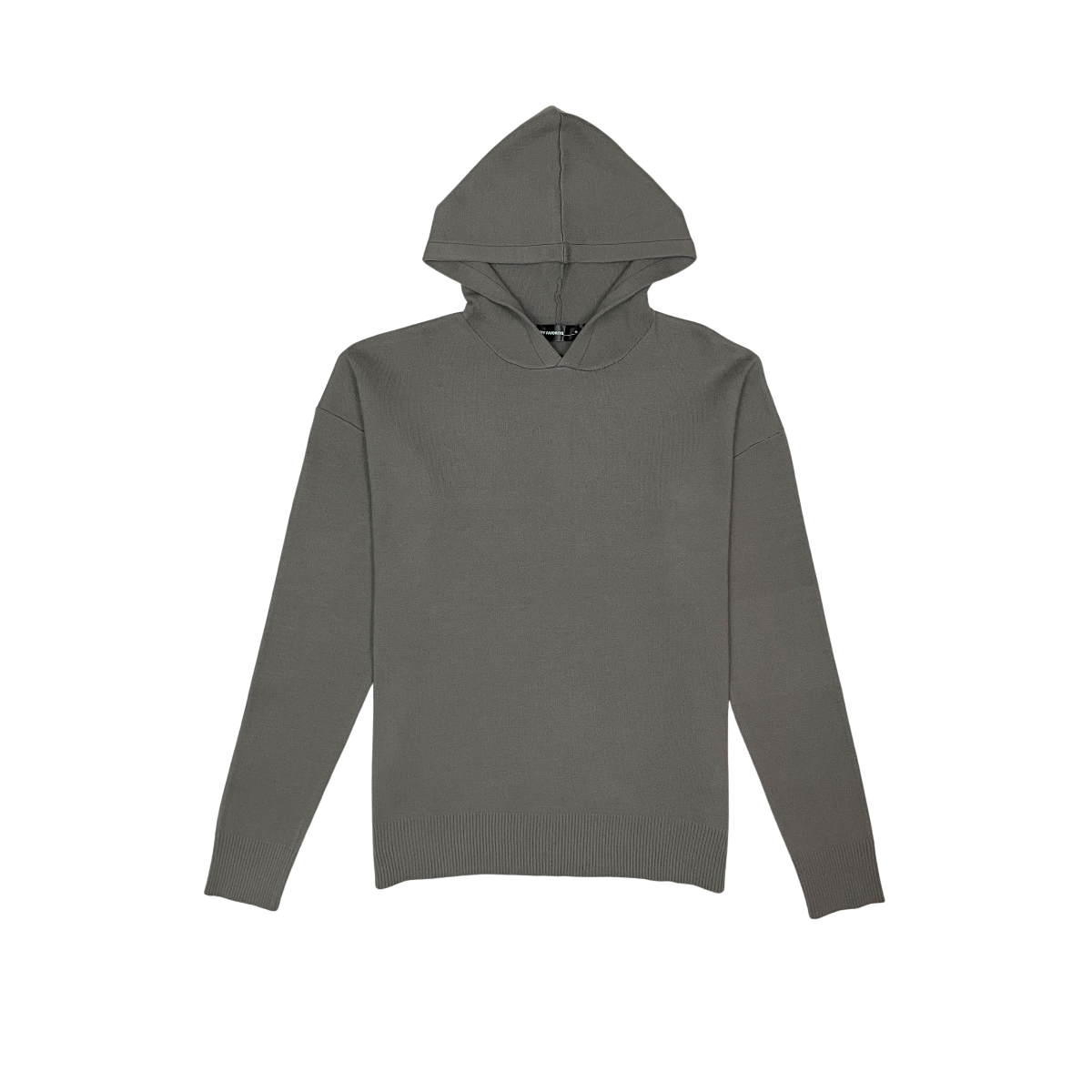 Viscos poly double knit sweater hoodie