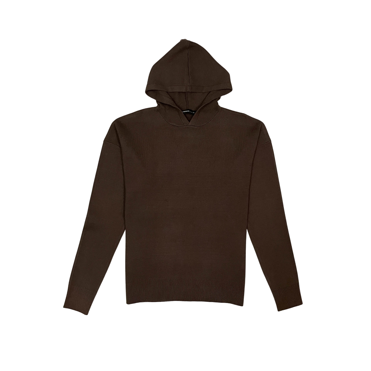 Viscos poly double knit sweater hoodie