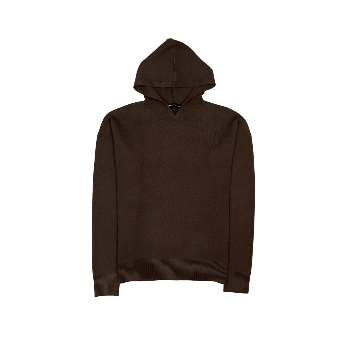 Viscos poly double knit sweater hoodie