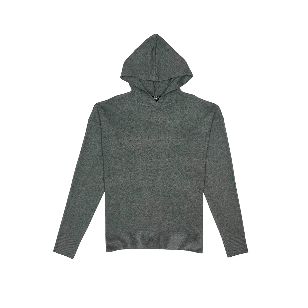 Viscos poly double knit sweater hoodie