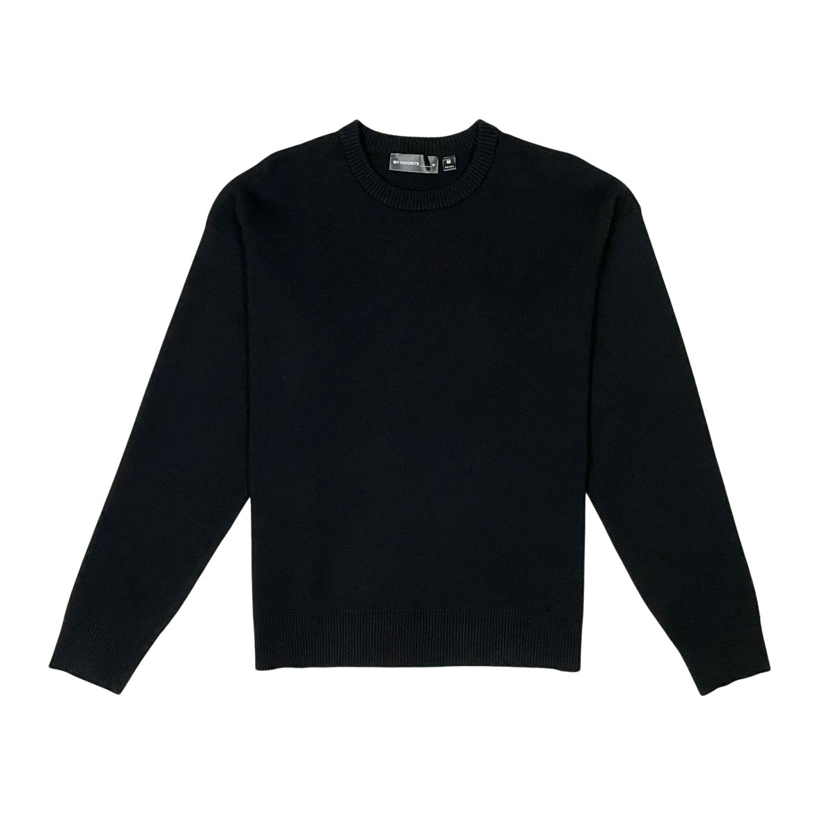 Viscos poly double knit sweater