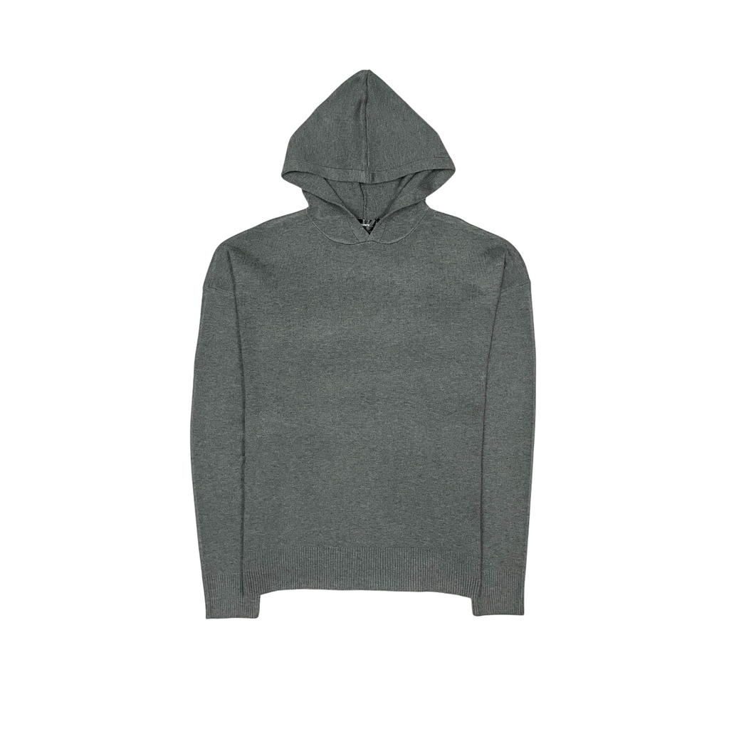Viscos poly double knit sweater hoodie