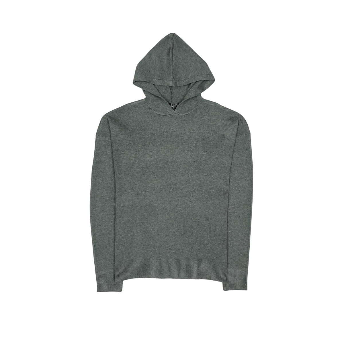 Viscos poly double knit sweater hoodie