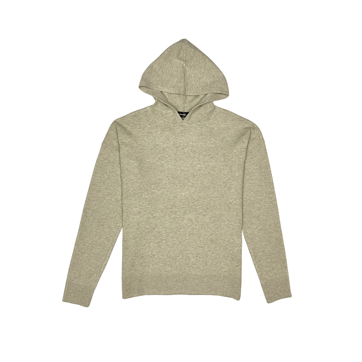 Viscos poly double knit sweater hoodie