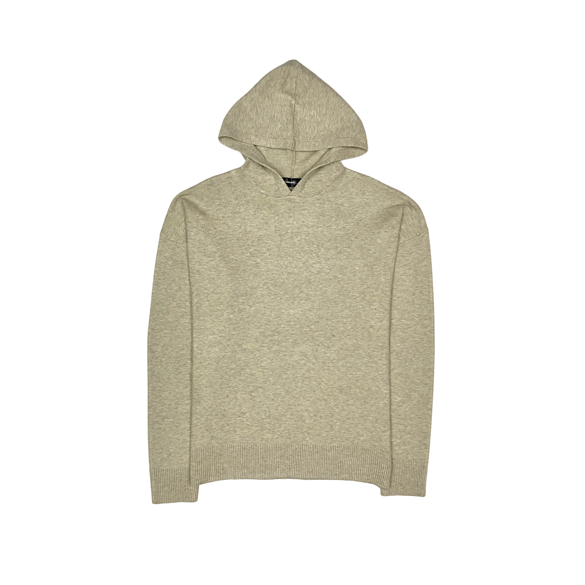 Viscos poly double knit sweater hoodie