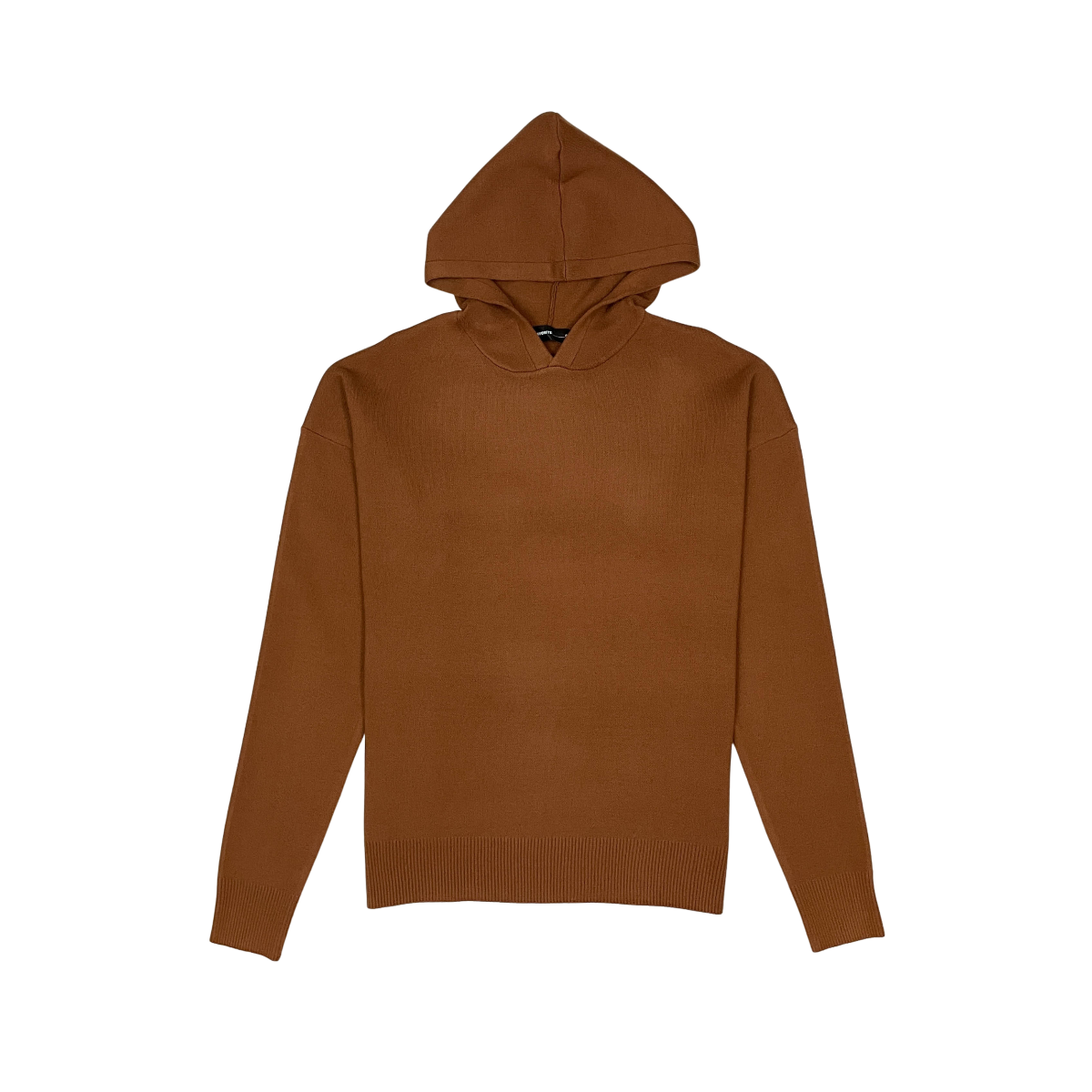 Viscos poly double knit sweater hoodie