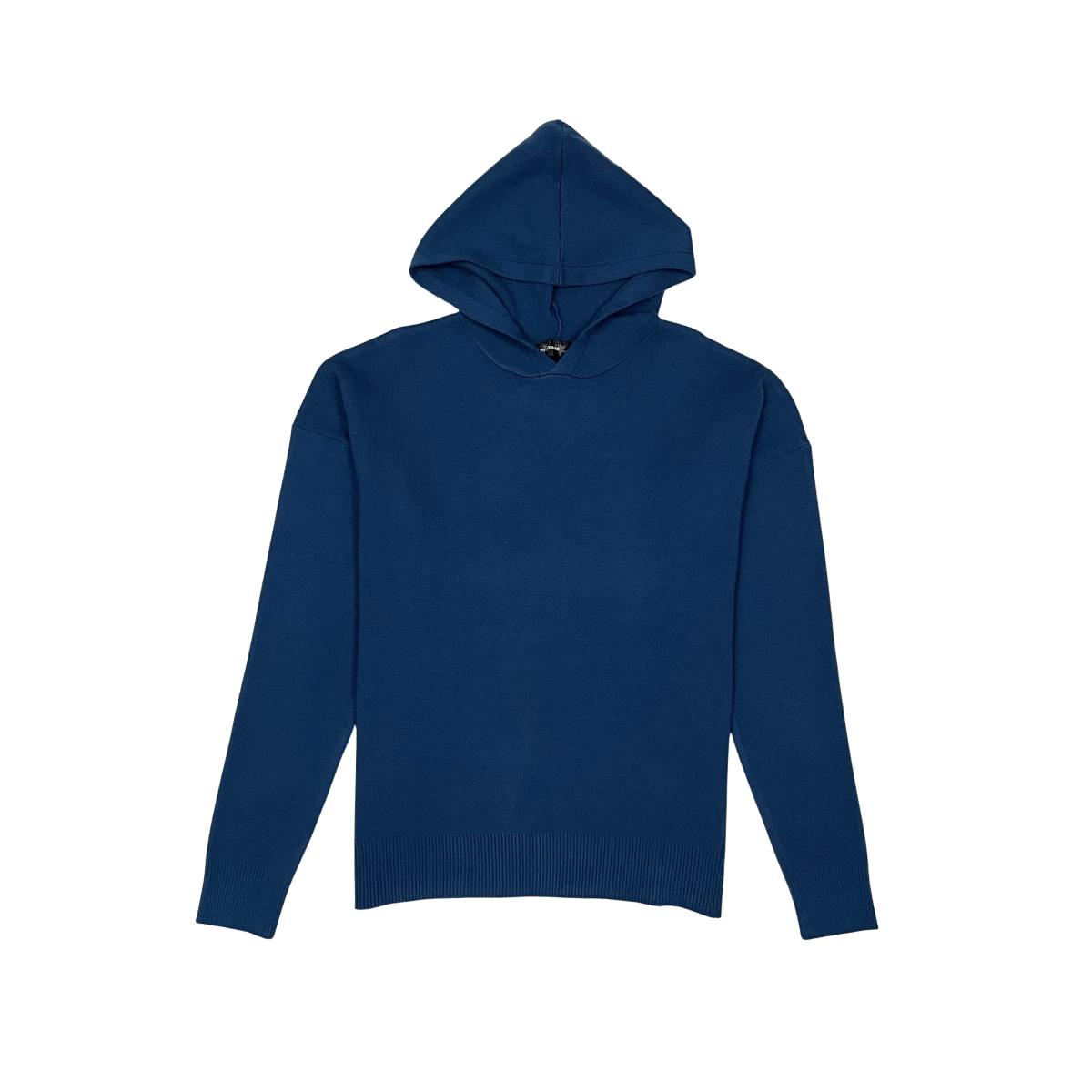 Viscos poly double knit sweater hoodie