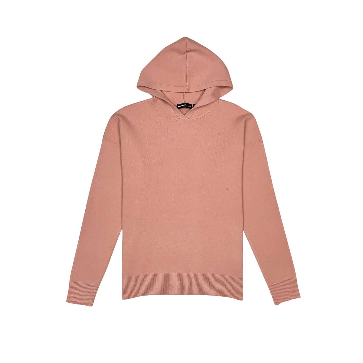 Viscos poly double knit sweater hoodie