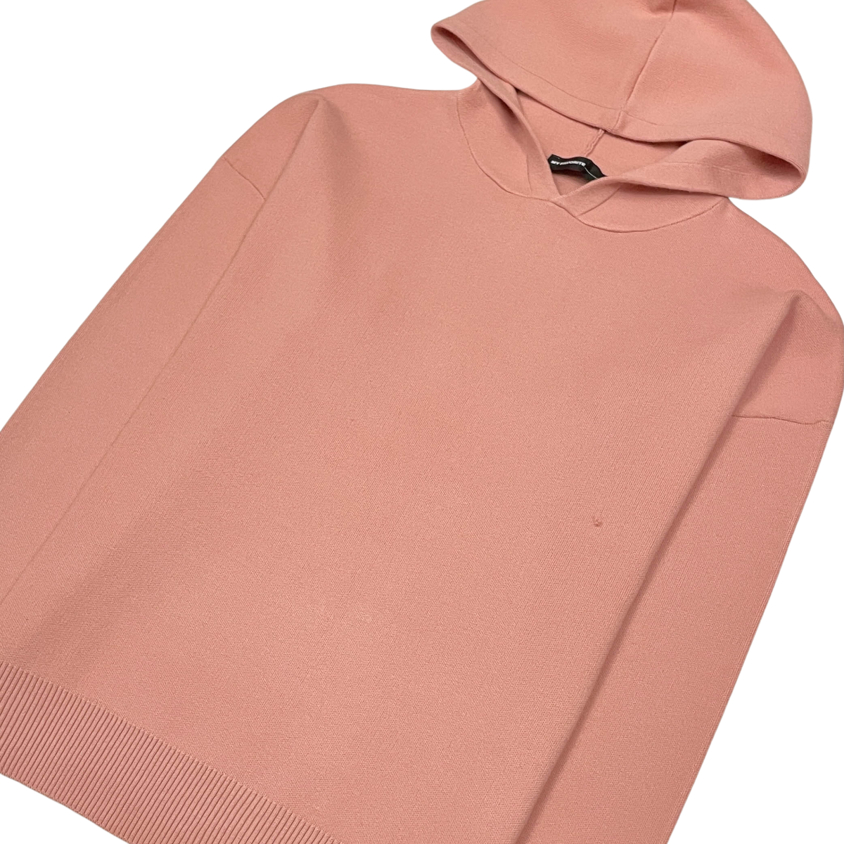 Viscos poly double knit sweater hoodie