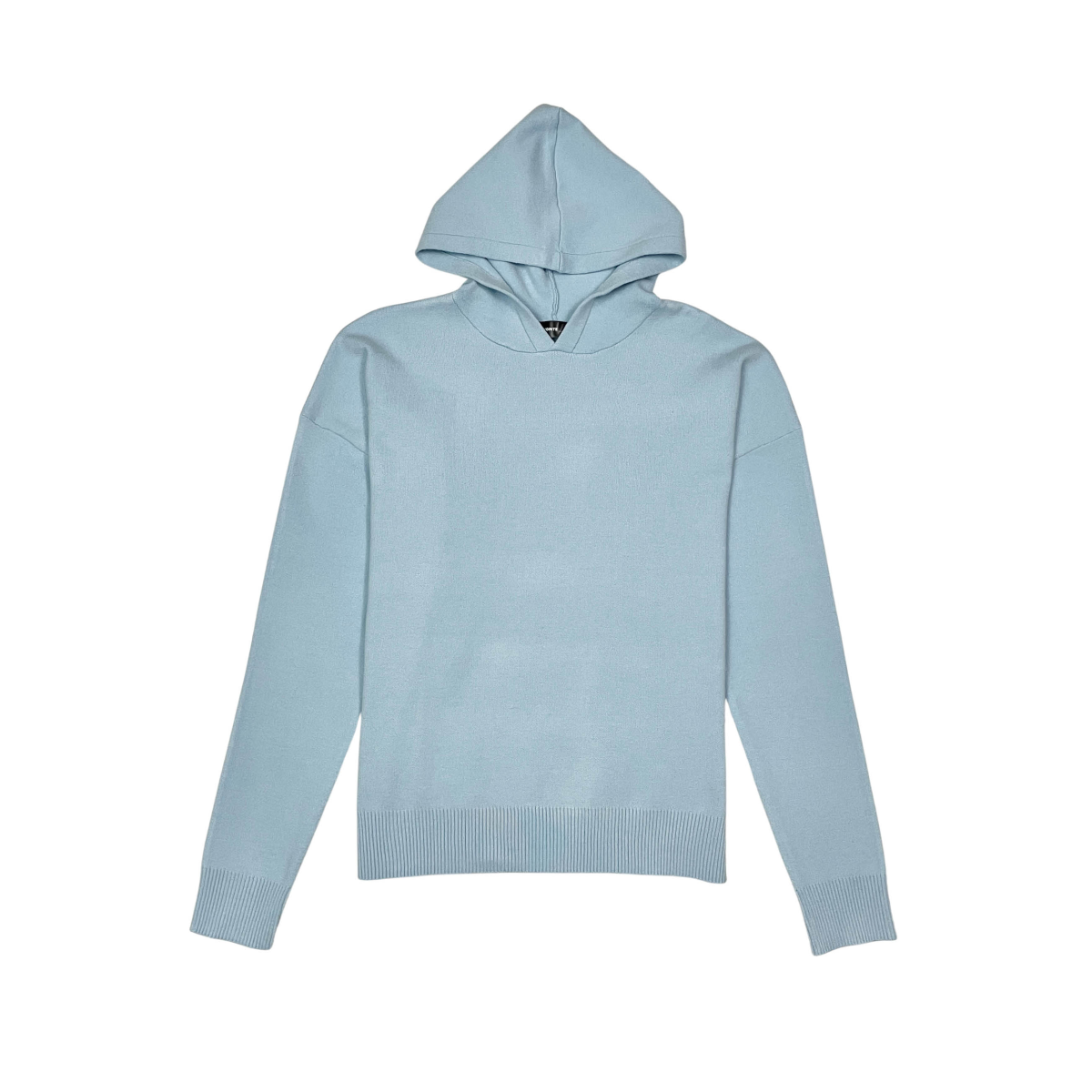 Viscos poly double knit sweater hoodie