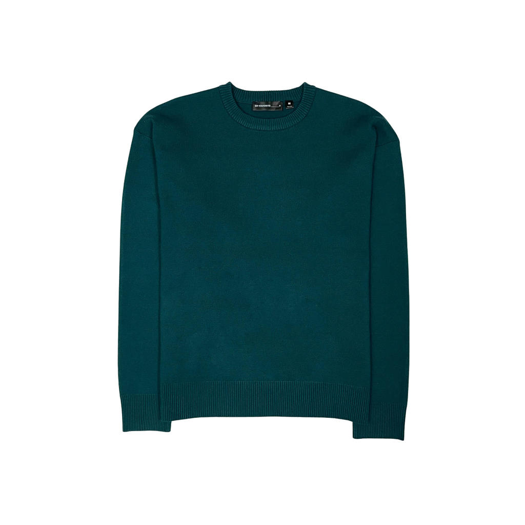 Viscos poly double knit sweater