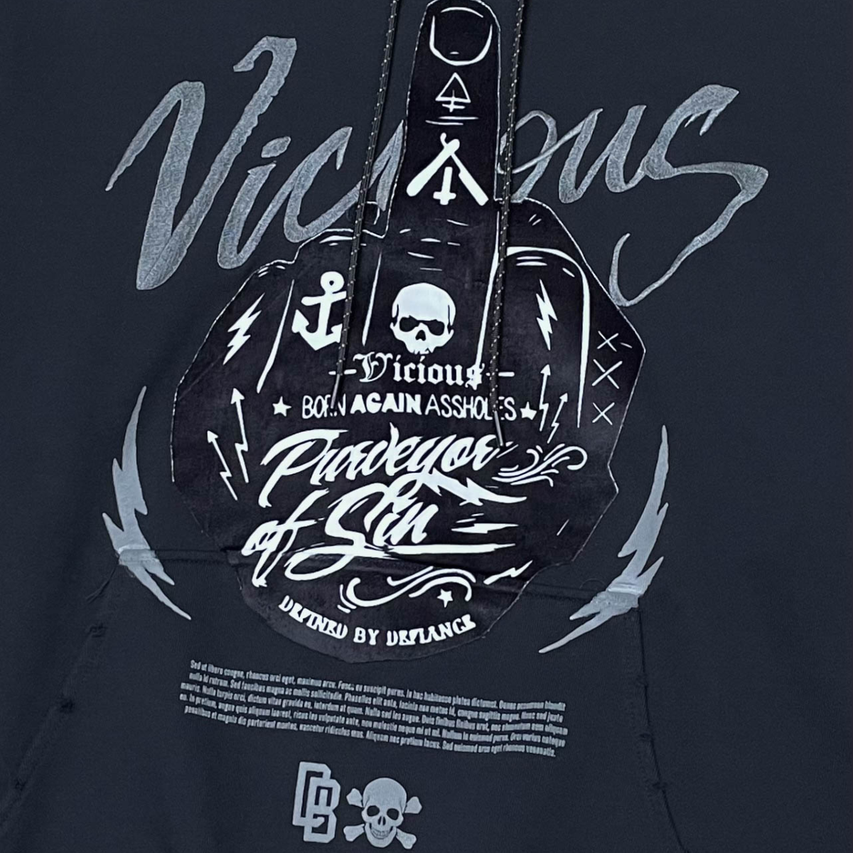 Vicious vintage hoodie