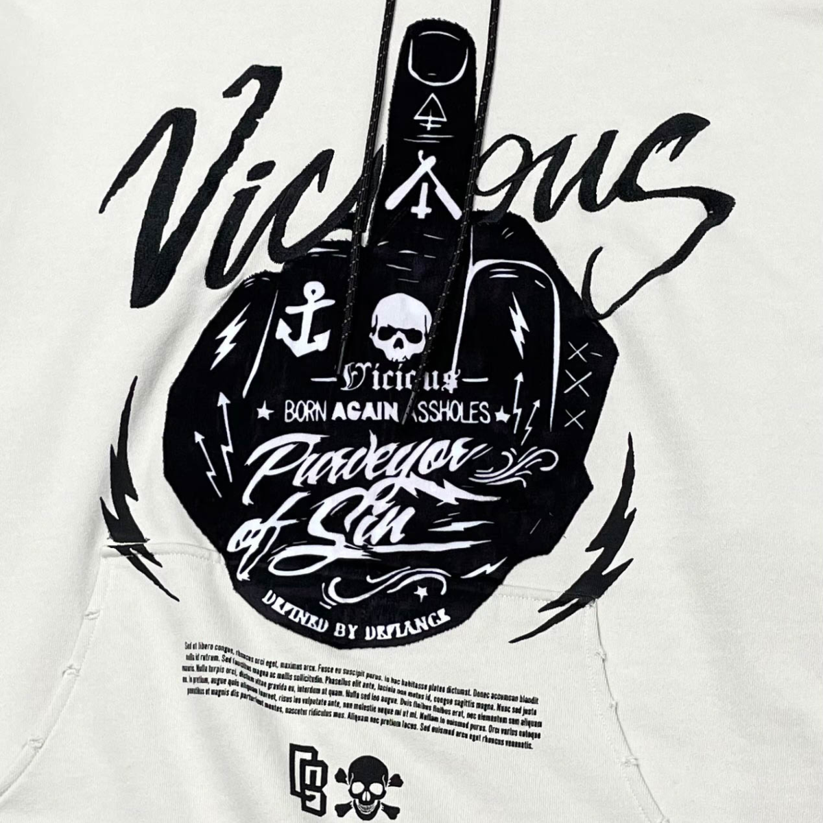 Vicious vintage hoodie