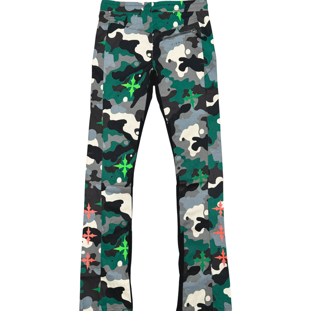 Elongated bootcut cargo