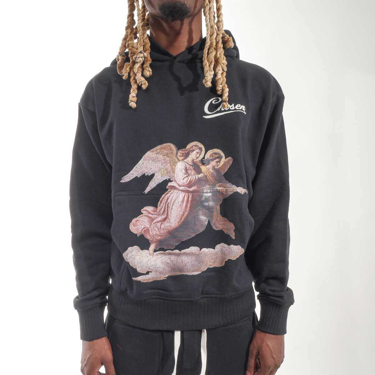 The angel of the lord pull-over hoodie