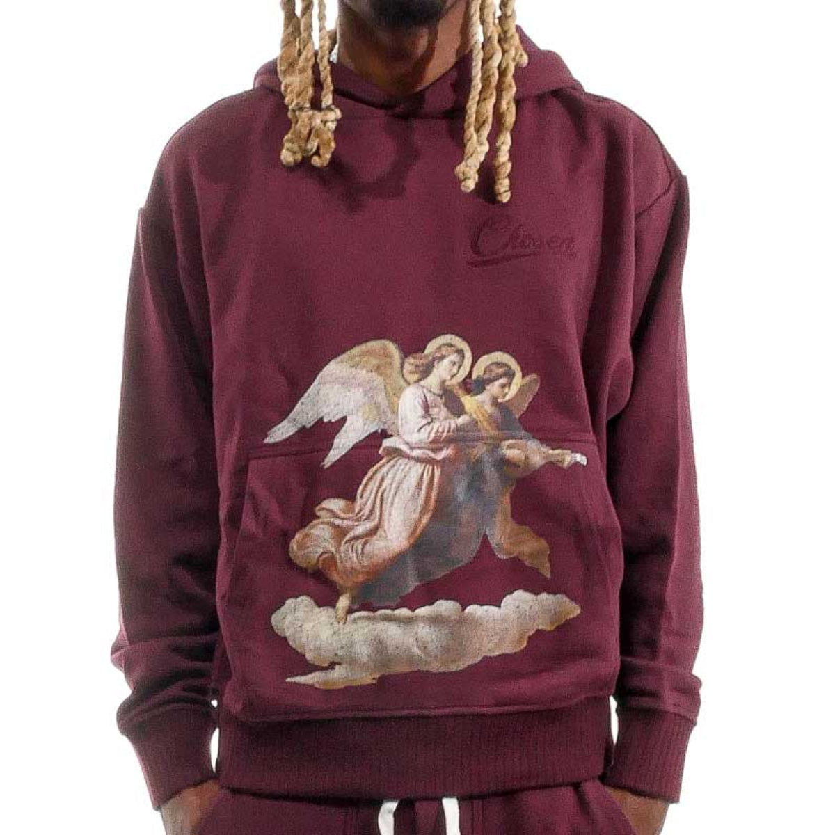 The angel of the lord pull-over hoodie