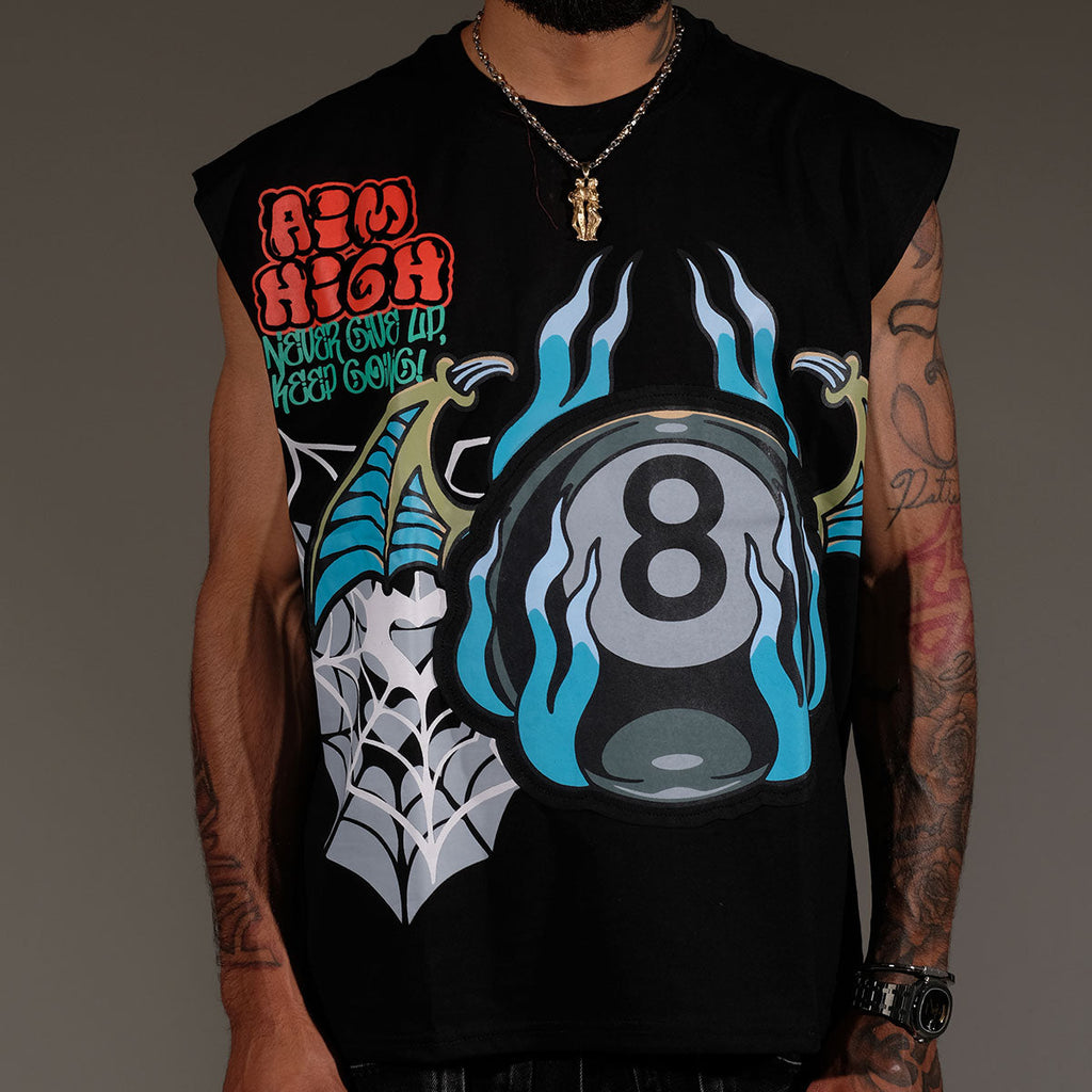 Aim high sleeveless shirt