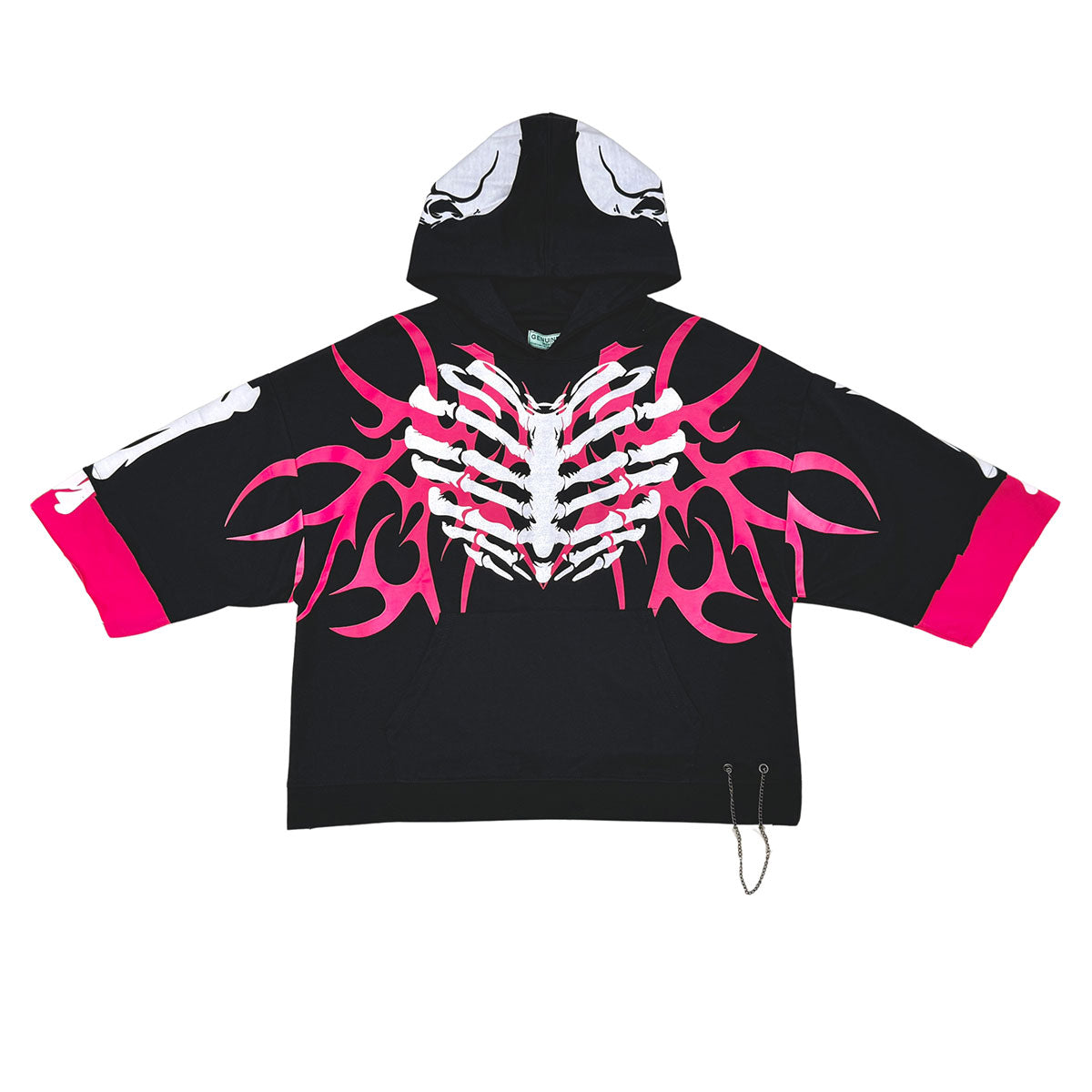 Xray short sleeve hoodie