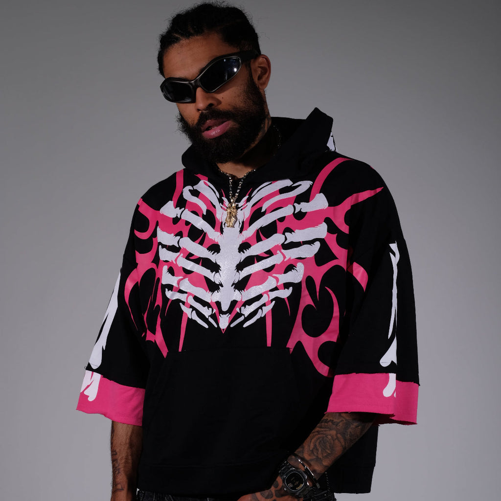 Xray short sleeve hoodie