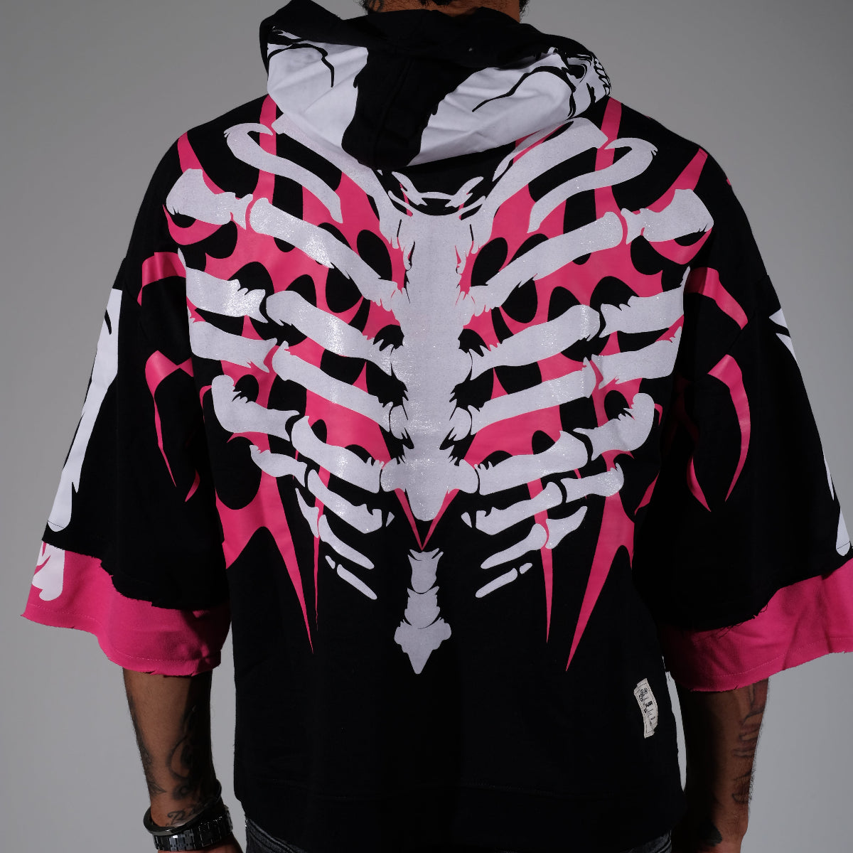 Xray short sleeve hoodie