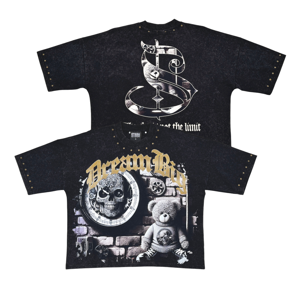 Stray dream big wide & crop fit tee