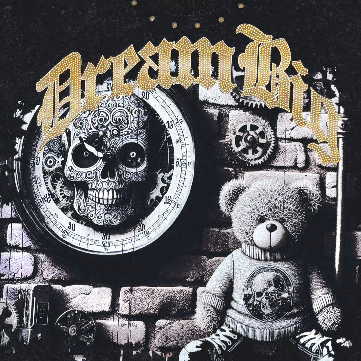 Stray dream big wide & crop fit tee