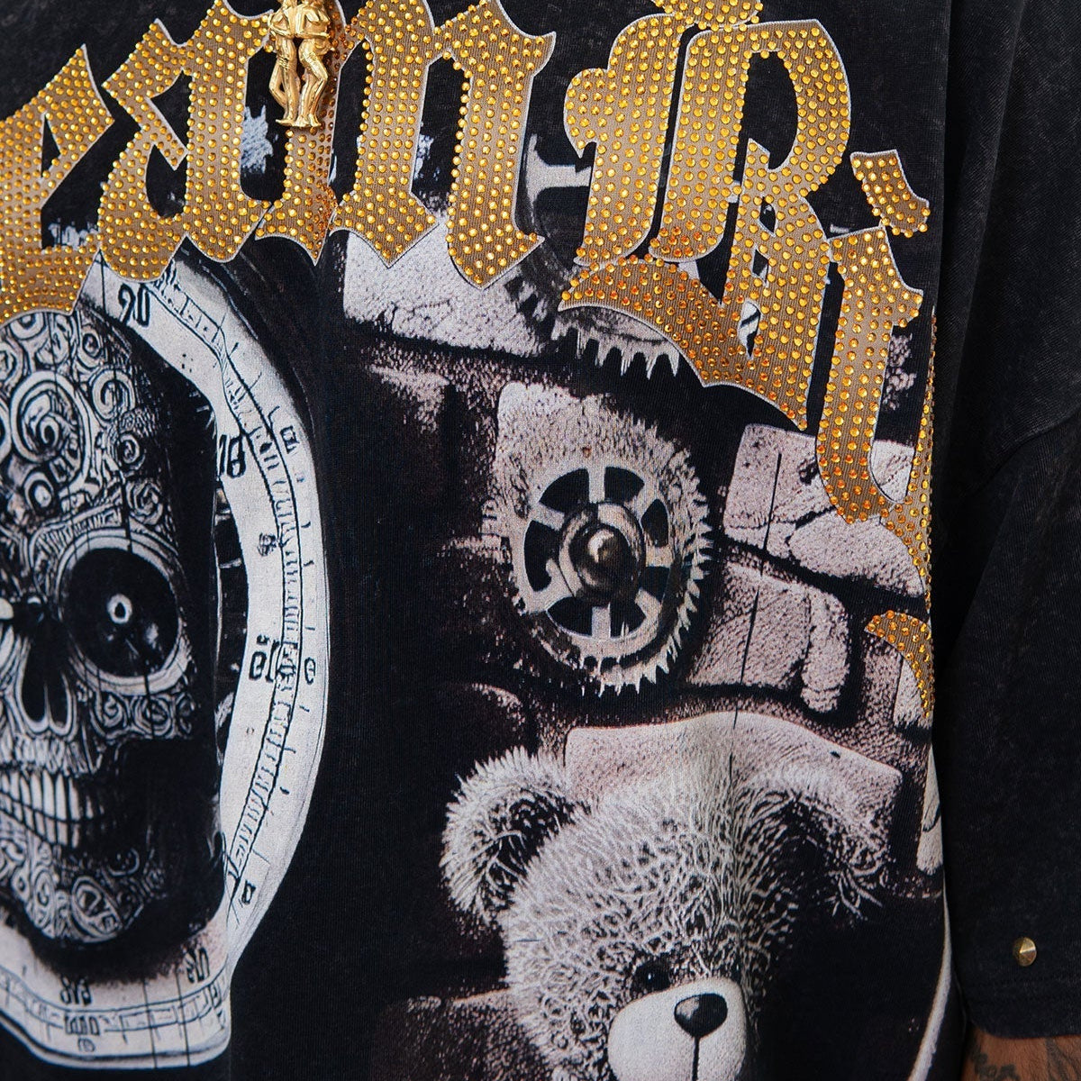 Stray dream big wide & crop fit tee