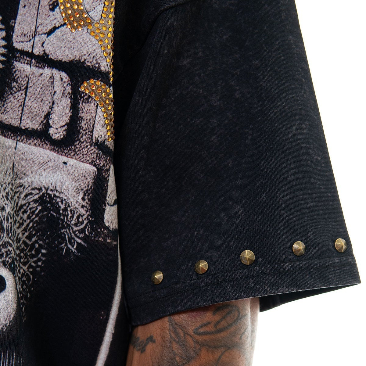 Stray dream big wide & crop fit tee