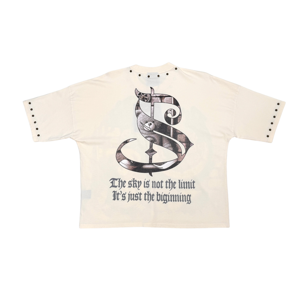 Stray dream big wide & crop fit tee