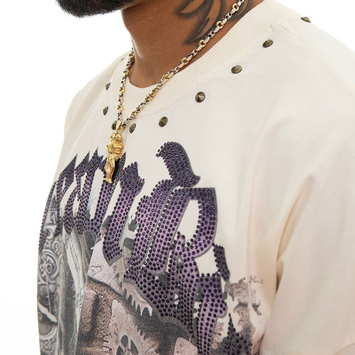 Stray dream big wide & crop fit tee