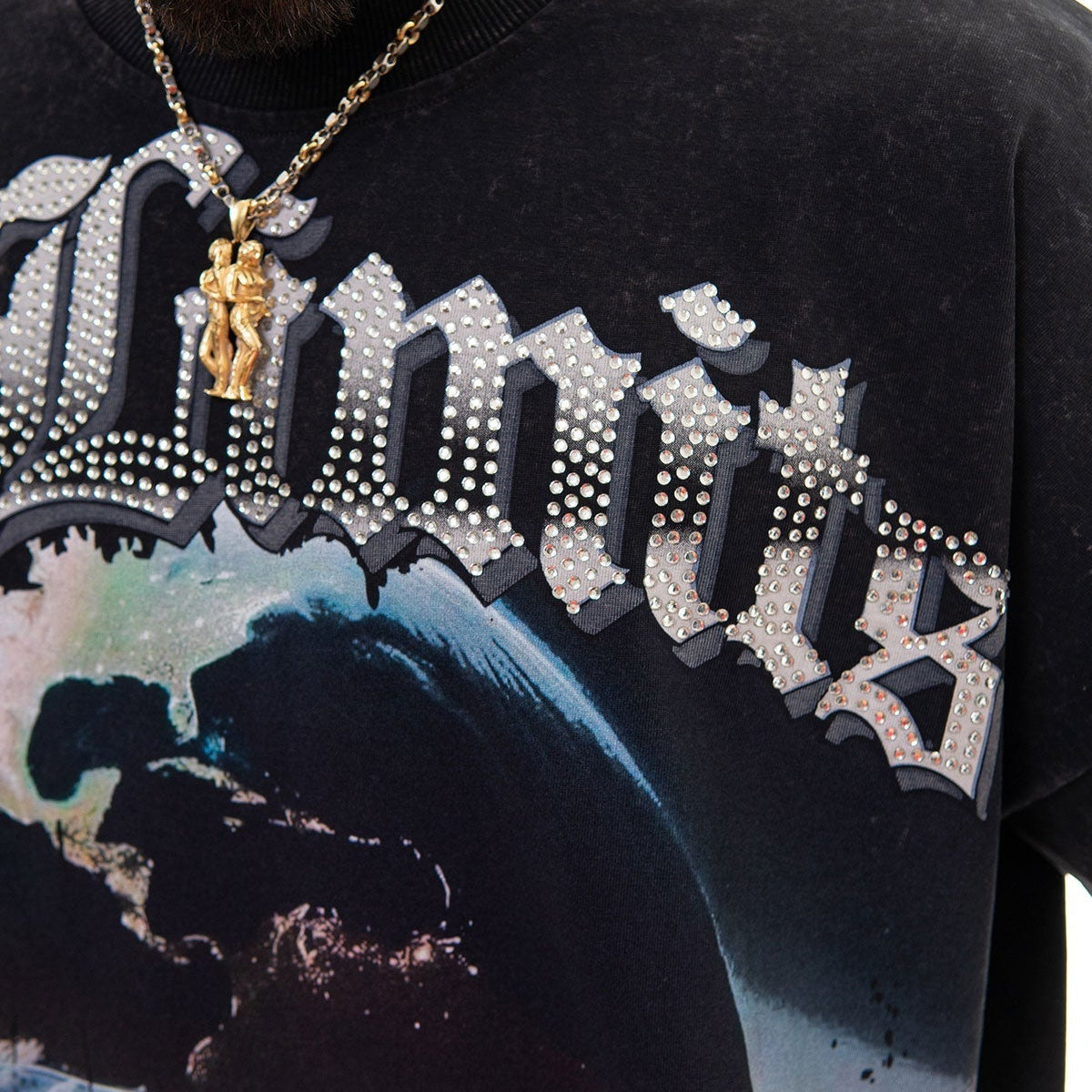 Stray no limits wide & crop fit tee