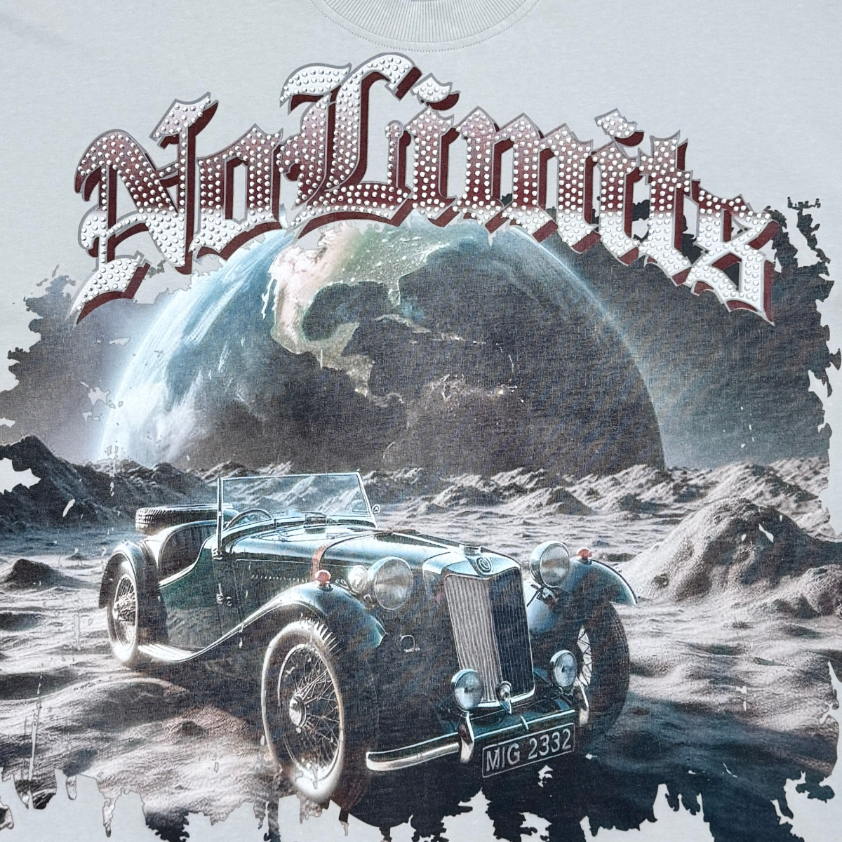 Stray no limits wide & crop fit tee