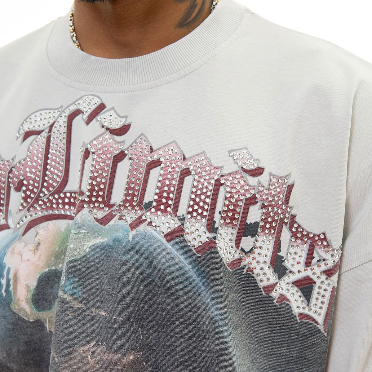 Stray no limits wide & crop fit tee