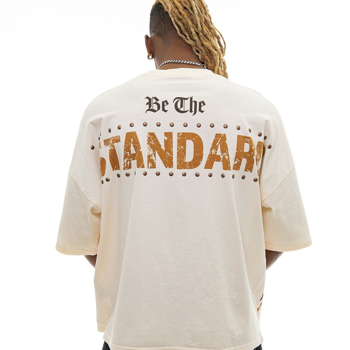 Stray define greatness wide & crop fit tee