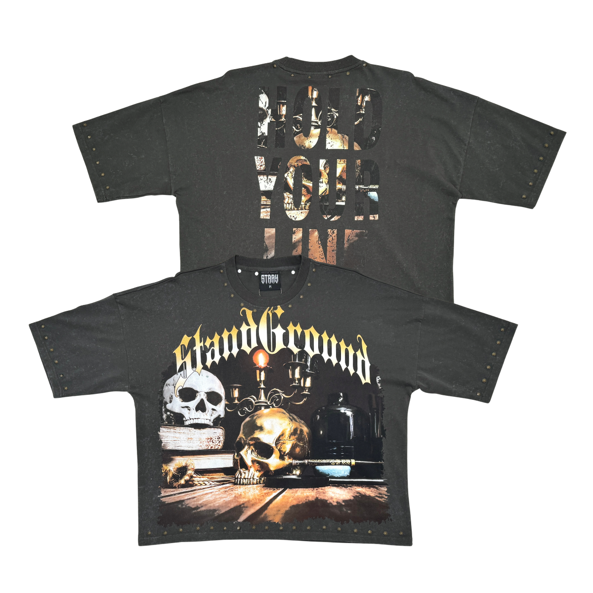 Stray stand ground wide & crop fit tee