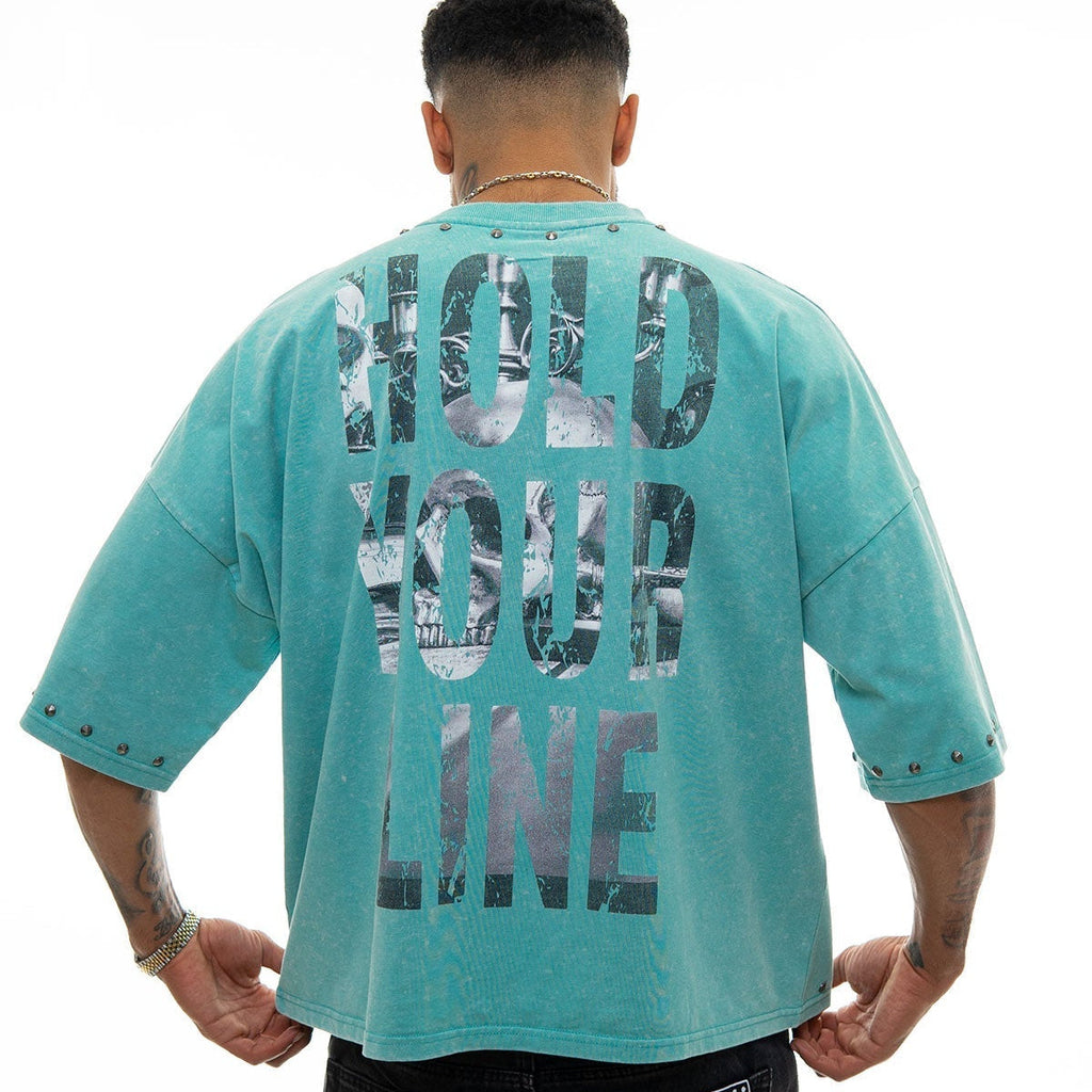 Stray stand ground wide & crop fit tee