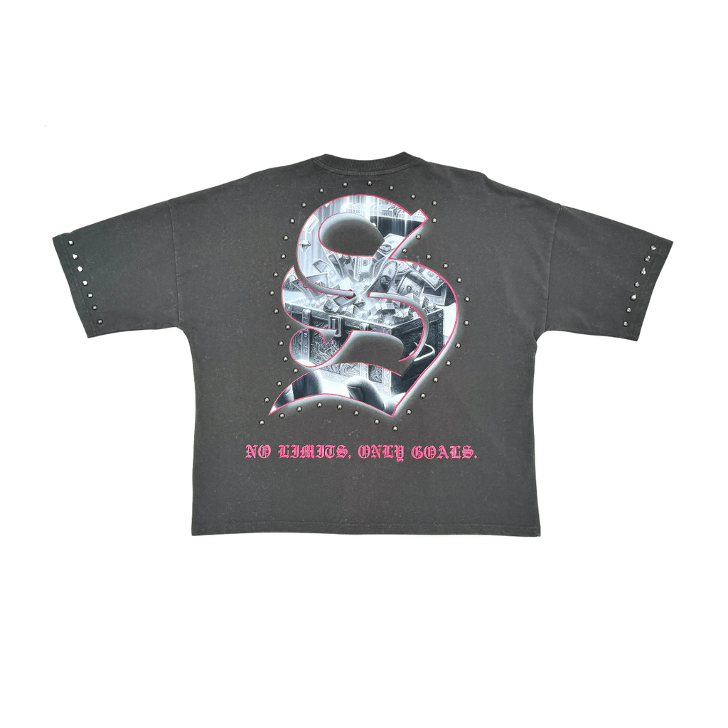 Stray treasure chest wide & crop fit tee